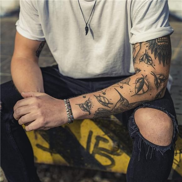 Surfer Beach Bracelet Set Men & Women - Braided Boho Summer Bracelets - Handmade - Picture 5 of 9